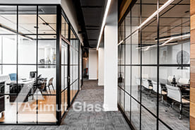 Лофт перегородки в офисом помещении